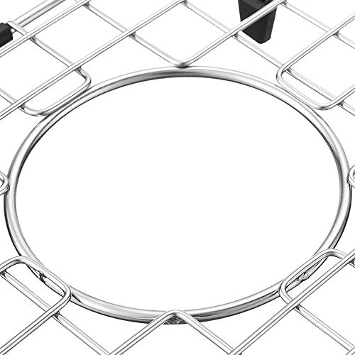 Serene Valley Kitchen Sink Bottom Grid and Sink Protector NDG3018, 304 Premium Stainless Steel, dim 27 1/2” x 15 11/16”