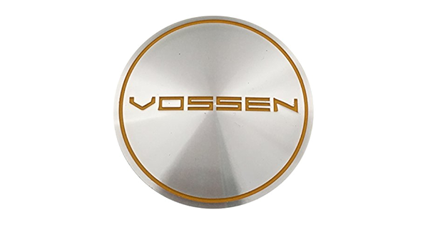Vossen ruedas amarillo Logo No número de pieza used cromo ...