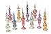 CraftsOfEgypt Genie Blown Glass Miniature Perfume Bottles for Perfumes & Essential Oils, Set of 50 Decorative Vials, Each 4
