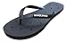 Shower Shoez Men's Antimicrobial Non-Slip Pool Dorm Water Sandals Flip Flops (Large 10/11, Black) primary