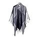 Neal LINK Women's Cozy Tartan Plaid Scarf Tassel Shawl Warm Checked Pashmina Fall Blanket Wrap Scarves