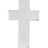 Chaplain's Cross Silver Small Pin 14098 Silver