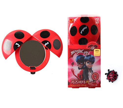 Orange-giraffe miraculous ladybug compact mirror role p…