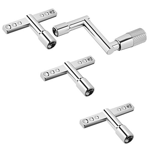 Donner Drum Keys 3Pack with Continuous Motion Speed Key Universal Drum Tuning Key Standard