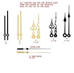 Clock Movement Mechanism, Choose Your Hands and