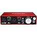 Focusrite Scarlett 2i2 (2nd Gen) USB Audio Interface W/ Cables + Samson Headphone and FiberTique Cleaning Cloth