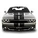 Decal Sticker Graphic Front to Back Stripe Kit Compatible with Dodge Challenger 2008 - present