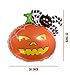OMG Party Factory - Halloween Balloons - Giant 6pcs Mylar Foil Balloon Set Including Pumpkin Witch Skeleton Ghost Monster | Halloween Decorations Party Supplies Decor