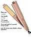 Hair Straightener 2-in-1 Twist Straightening Curling Iron 1inch Titanium-Plated 4 temperature settings 284-428°F 110-240V Case Goldthumb 3