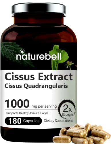 NatureBell Cissus Quadrangularis Capsules, 1000mg