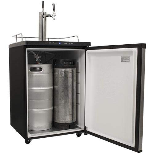 4 EdgeStar+KC3000SSTWIN+Kegerator+Digital+Display