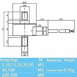 DYMH-103 Load Cell Miniature Weighing Sensor Pull