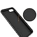 L-FADNUT for iPhone 5S Case/iPhone SE 2016 Case, [Carbon Fiber Lines] TPU Silicone Ultra Slim Back Case,Shock Absorbing Bumper Protective Case Cover for Apple iPhone 5/5S/SE 2016 Black