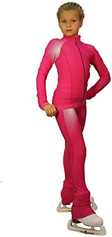 IceDress Figure Skating Outfit -Disco (Fuchsia)