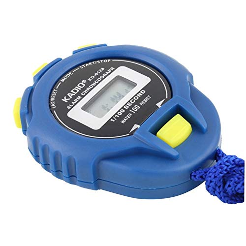 KD-6128 Chronograph Digital Timer Stopwatch Sport Counter Odometer Watch Waterproof Digital LCD Stopwatch Meter Counter - Thumbnail 3