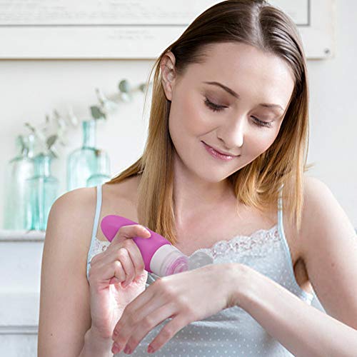 Travel Bottles, Wedama Leakproof Silicone Travel Containers with 6 Pcs TSA Approved Squeezable 3 oz Travel Bottles & Accessories for Cosmetic Shampoo Conditioner Lotion Soap Liquids Toiletrie