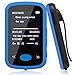 Alexan 8GB MP3 Player with Bluetooth 4.2 Wearable MP3 Player with Clip, Portable Lossless Sound Music Player with Headphones FM Radio, Pedometer,Voice Recorder ( 8GB Blue )