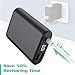 Portable Charger Power Bank 16800mAh, Feob High-Speed Charging Battery Pack with LCD Digital Display, Ultra-Small Mini Portable Phone Charger for Smart Phone, Android Phone, Tablet and More - Black