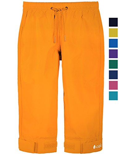 Oakiwear OAKI Children's Trail and Rain Pants, Lava Orange 10/11 - Thumbnail 6