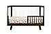 Babyletto Hudson 3-in-1 Convertible Crib with Toddler Bed Conversion Kit in Espresso and White, Greenguard Gold Certified