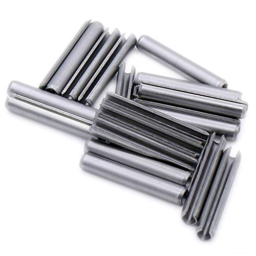 D1 (1mm x 16mm) Slotted Spring Pin (Heavy) - Stainless Steel (A1) (Pack of 20)