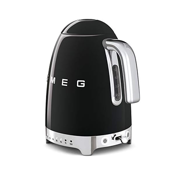 SMEG Jarra eléctrica 1.7L KLF04BLEU Europea 220v | Negro - Imagen 4