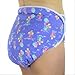 Rearz - Omutsu Bulky Fitted Nighttime Cloth Diaper (Purple - Mice) (Small/Medium)