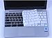 CaseBuy Keyboard Protector Cover Compatible ASUS ChromeBook C223NA C213SA C200 C200MA C201 C201PA C202SA 11.6-inch/ASUS ChromeBook 13 C300MA C300SA C301SA 13.3-inch ChromeBook Protective Skin, White