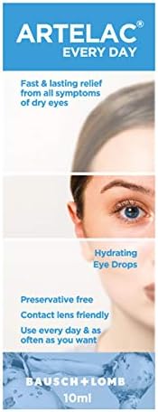 Artelac Eye Drops for Dry Eye Every Day, Preservative Free Dry Eyes Treatment, Contact Lens Friendly - Image 3