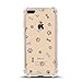 iPhone 7 Plus Shock Absorbent Case (5.5 inch screen), dog paw and bone pattern Design