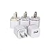 Wall Charger, Bundle 10 Pack 5W 1A/5V 2-Tone Universal USB Travel Home Wall Charger Power Adapter for IPhone 6/6S Plus 5S Se Ipod Nano Samsung HTC LG Huawei Google ZTE BLU 5/6/7 More Android Phone