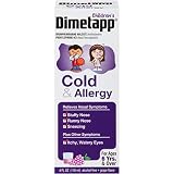 Dimetapp Children's Cold & Allergy Antihistamine & Decongestant (Grape Flavor, 4 fl. oz. Bottle, Pack of 6)