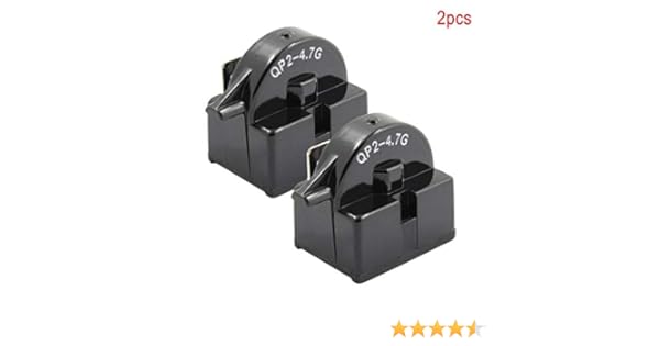 TOSSPER 2 Piezas de QP2-4.7 PTC Frigorífico relé de Arranque Solo ...
