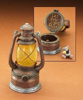 Boyds Bears Bearyshines Lantern with Edison McNibble 392185