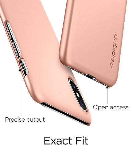 Spigen-Thin-Fit-Apple-iPhone-X-Case-for-Excellent-Grip-and-QNMP-Compatible-for-Apple-iPhone-X-2017