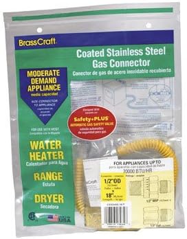 Safety Plus Advantage Gas Connector (cssd45e-18p)