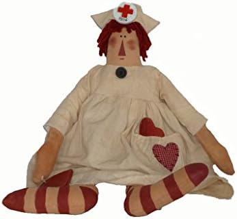 Craft Outlet Inc Craft Outlet Nurse Nightingale Doll, 16-Inch