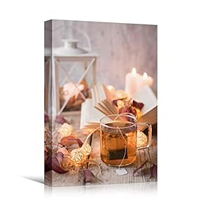 signwin Canvas Wall Art Tea Coffee Drinks Farmhouse/Country...