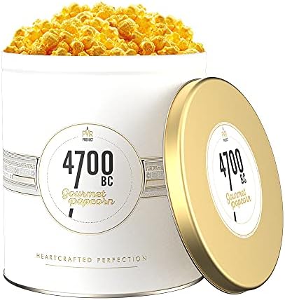 4700BC Gourmet Popcorn, Sriracha Lime Cheese, Tin, 250g