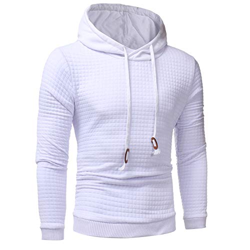 Clearance! Men's Fashion Solid Long Sleeve Casual Hoodie Sweatshirt Drawsting Jacket Coat Outwear