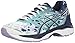 ASICS Women's Gel-Cumulus 18 Running Shoe, White/Indigo Blue/Lavender, 9 M US