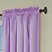 Eclipse Kids 12429042X063PUR Wave 42-Inch by 63-Inch Room Darkening Single Window Curtain Panel, Purple