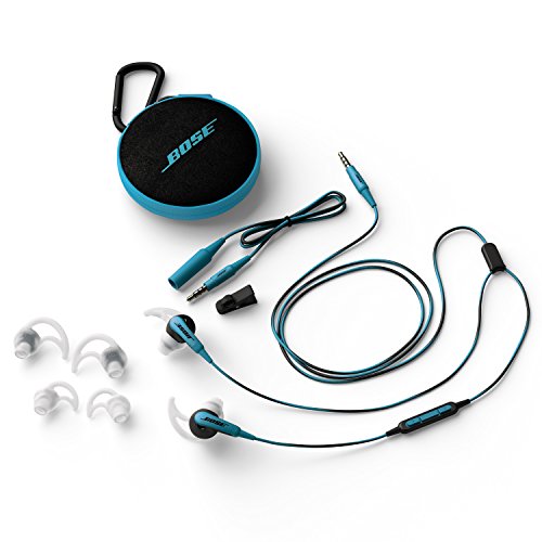 Bose SoundSport InEar Headphones for iOS Models, Blue Wired Buy