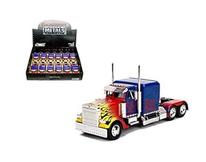 Image of New DIECAST Toys CAR JADA 1:32 Display Metals - Hollywood Rides - Transformers - T1 Optimus Prime 1 Item Without Retail Box 30877-DP1