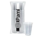 PAMI 7oz Clear Plastic Cups [Pack of