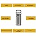 OneTigris Titanium Pill Holder Survival Waterproof Mini Pill Fob (SL)