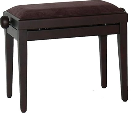 Steinbach Klavierbank höhenverstellbar in Ebenholz matt Hebemechanik