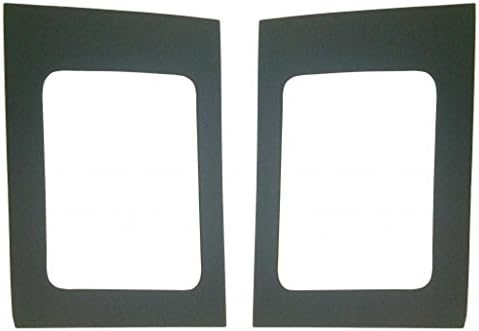 Hothead Headliners 2007-2010 Jeep Wrangler JK 4 door Rear Side Window Panels, Graphite