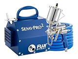 Fuji 2203G Semi-PRO 2 - Gravity HVLP Spray System, Blue