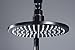 Aquafaucet Stainless Steel 8 Inch Round LED Rain Shower Head Without shower Arm, Oil Rubbed Bronze